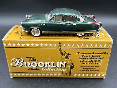 New In Box Brooklin Models Collection GREEN 1954 KAISER MANHATTEN 1/43 England • $149.99