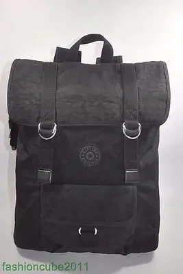 £68.35 • Buy New With Tag Kipling JINAN LARGE BACKPACK WITH LAPTOP PROTECTION - Black
