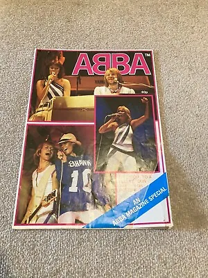 ABBA Rare Vintage Poster Magazine - 1979 • £14.99