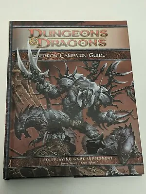 Dungeons & Dragons Eberron Campaign Guide Supplement Book NEW 1st Printing • $50