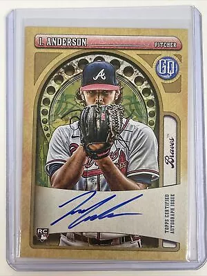 2021 Topps Gypsy Queen Baseball Ian Anderson Rookie  Card Variation Auto Braves • $4.99