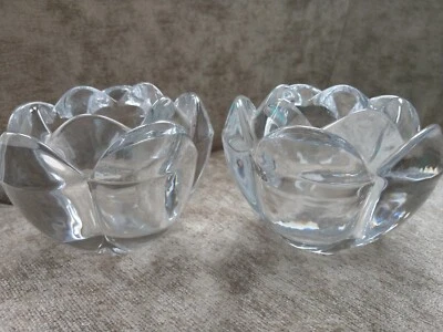 £7 • Buy Laura Ashley Glass Tea Light Holders