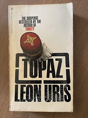 TOPAZ By Leon Uris VTG PAPERBACK 1977 • $5