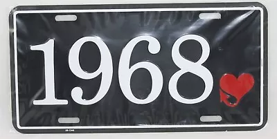 $14.99 • Buy NEW 1968 Mopar Plymouth Heart License Plate