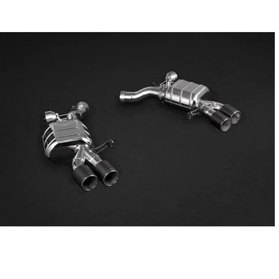 $7505 • Buy Capristo BMW M5 F10 Valved Exhaust + Mid Pipes + CES-3 & Carbon Fiber Tips
