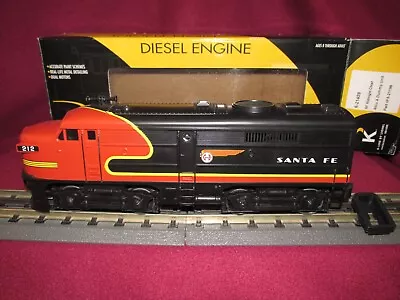 K-line #k 6-21198 Santa Fe Midnight Chief Lighted Non Powered / Dummy Locomotive • $159.58