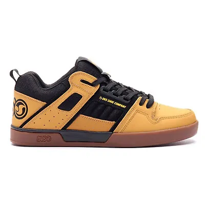 DVS Men's Comanche 2.0+ Chamois Black Gum Low Top Sneaker Shoes Clothing Appa • $150.22