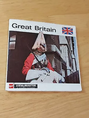 1970's Great Britain VIEWMASTER 3 Reels Sleeve/Booklet View Master C-320 • $3.72