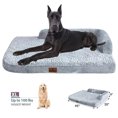 X-Large Orthopedic Memory Foam Dog Bed Washable Pet Mattress Waterproof Dog Bed • $39.99