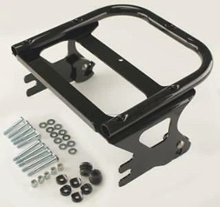 $170.04 • Buy Ultima Black Quick-Detach Tour Box Mount Kit For Harley 1999-2008 OEM 53276-04