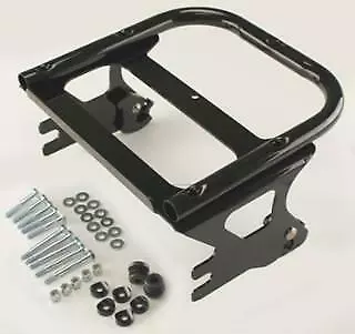 $170.04 • Buy Ultima Black Quick-Detach Tour Box Mount Kit For Harley 1999-2008 OEM 53276-04