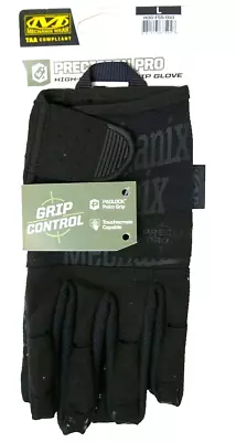 Mechanix Wear PRECISION PRO TAA Tactical High Dex Grip Control Black Size L • $29.95