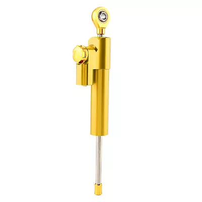 Gold Motorcycle Handlebar Aluminum Alloy Steering Damper Stabilizer Safety Contr • $42.25