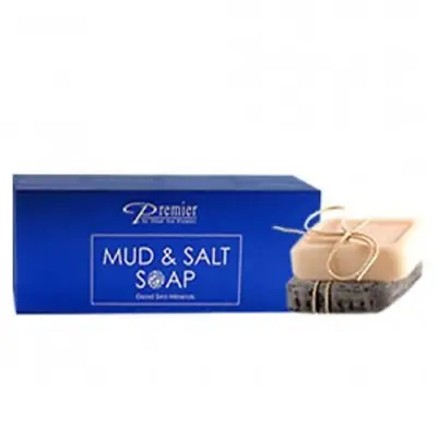 Premier Dead Sea Salt Soap Mineral Dead Sea New Black Mud Soap Autumn Sale • $39.90