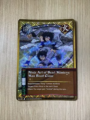 2006 Naruto Ninja Art Of Beast Mimicry: Man Beast 089 1st Edition Diamond Foil • $1.99