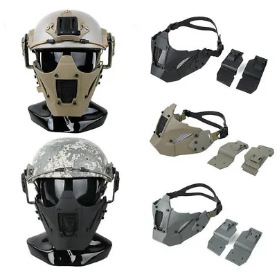 Tactical JAY FAST Module PDW MESH Mask Half Face Mask For AF Helmet TMC2623 • £25.19