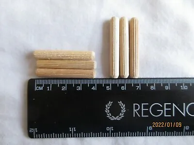 6 * IKEA Fittings Wooden Dowels 4 Cm * 0.5 Cm • £2