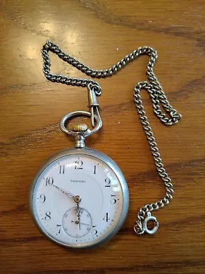 Mechanical Pocket Watch With Chain • £110