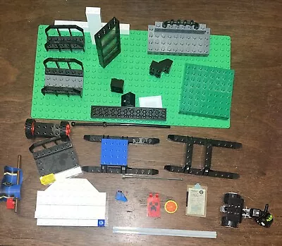 Rare Lego Parts Small Pizza Mind Craft Flag Police Clip Board Single Track • $8