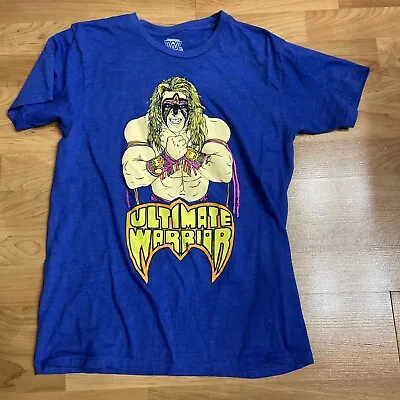 Ripple Junction WWE Legends Ultimate Warrior Retro 80s Style Graphic T-Shirt M • $11.40