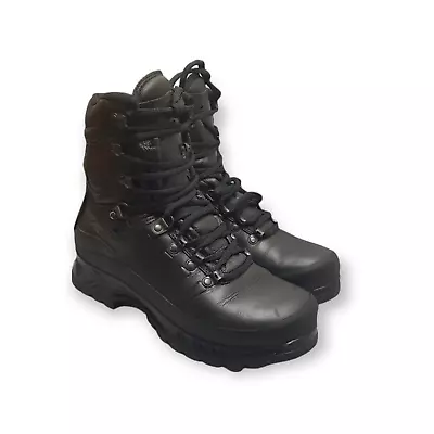 Army Surplus MEINDL Black Army Mountain Combat Para Goretex Boots. G1 • £59.95