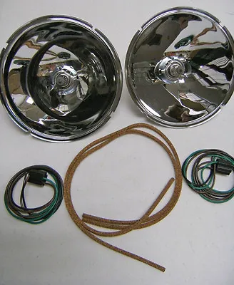 1928 To 1931 Ford Model A Halogen Headlight Reflector Conversion Kit 12 Volt • $1121.87