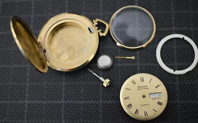 Vintage Bulova Accutron Quartz Pocket Watch Project For Parts #s31 • $9.95