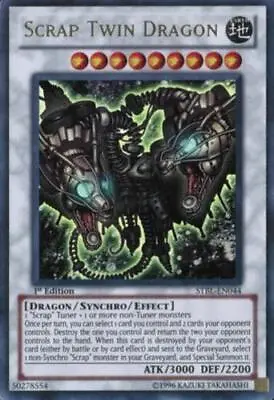 YGO-1x-Near Mint-Scrap Twin Dragon - STBL-EN044 - Ultra Rare - 1st Edition-Stars • $2.86