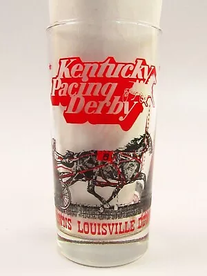 Louisville Downs 1984 Kentucky Pacing Derby Mint Julep Glass B166 • $11.78