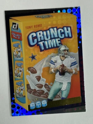 $4 • Buy 2022 Donruss Crunch Time Tony Romo #CT-7 (Flawed)