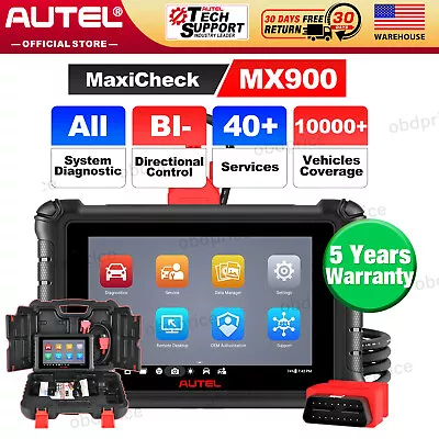 2024 Autel MaxiCheck MX900 Full Bidirectional Scanner Tool Upgraded MK808BT PRO • $529