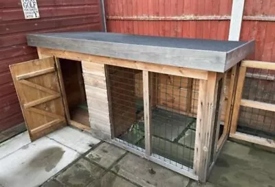 Outdoor Dog Kennel And Run About 6'4 X 3'4 • £150