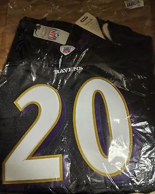 Mitchell & Ness Ed Reed Baltimore Ravens Black Authentic Throwback NFL Jersey 52 • $239.99