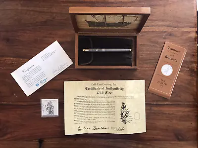 £4000 • Buy Parker 75 Spanish Treasure Fountain Pen With Coin, Presentation Box And Papers
