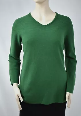 MARINA RINALDI By MAX MARA 100% CASHMERE Sweater Plus Size M • $95