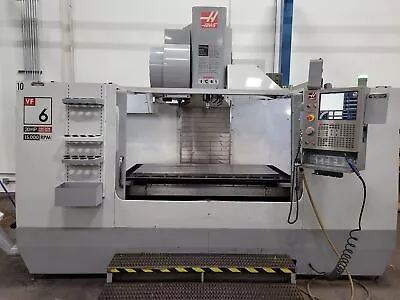 Haas VF-6/40 CNC VMC 2007 - 15000 RPM W/HRT450 Rotary Table Very Clean • $54900