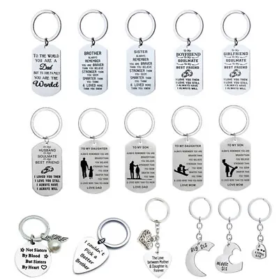 Unusual Gifts For Her Him Mum Auntie Sister Brother Dad Son Keyring Present New • £4.99