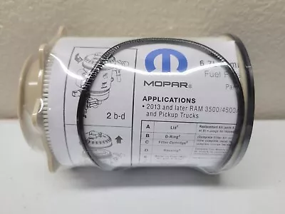 Genuine Mopar Cummins Diesel MF-608 Fuel Filter 6.7 L 68065608AB-001 • $24.95