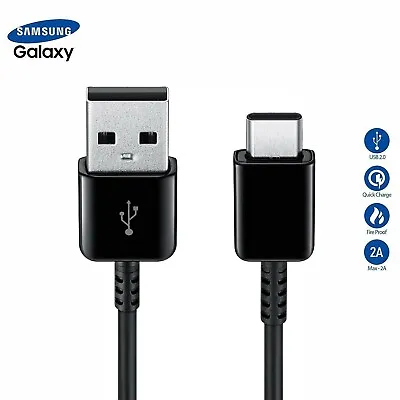 Genuine Samsung Cable S21 S9 S10 S20 Note10 Type C Fast Charger USB Data Galaxy • £3.19