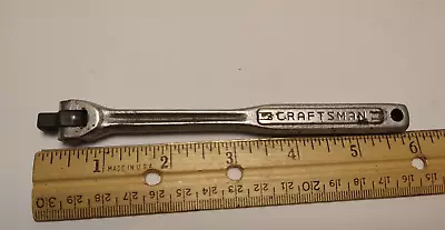 Craftsman 1/4  Drive Breaker Bar 6 Inches V Series Vintage Made In USA G1024 • $11.99