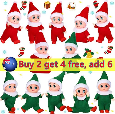 $12.16 • Buy 2023 Christmas Tree Elf Doll Home Oranments Kids Baby On The Shelf Elf Toy Gifts