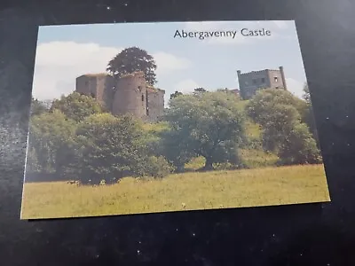 Postcard Wales Abergavenny Castle Unposted • £0.99