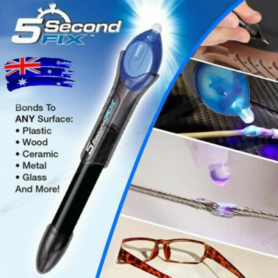 $11.29 • Buy 5 Second Fix UV Light Liquid Welding Kit Welding Compound Glue Repair Tool