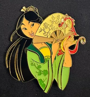 Loungefly Mulan Mushu With Fan LE 600 Disney Pin • $35.95