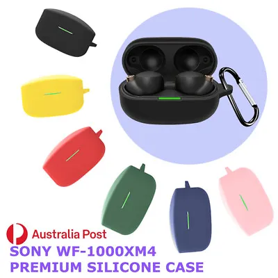 Sony WF-1000XM4 Premium Silicone Protective Case Anti-shock Cover • $11.50