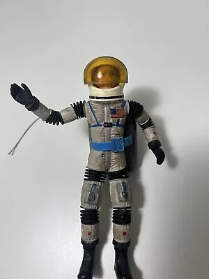 Vintage 1966 Mattel Major Matt Mason Astronaut Figure W Helmet Backpak • $84.99