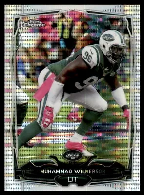 2014 Topps Chrome Mini Pulsar Refractor #70 Muhammad Wilkerson /102 • $1.99