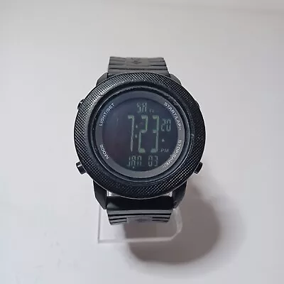 Columbia Digital Watch CT010 J11 Blavk Ruber Straps Working New Battery • $35