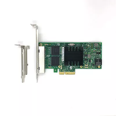 NEW Intel I350-T4V2 I350-T4 PCIe X4 Ethernet Adapter NIC Network Quad Ports Card • $49.99