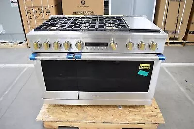 GE Monogram ZGP486NDTSS 48  Stainless Professional Natural Gas Range NOB #144476 • $8799